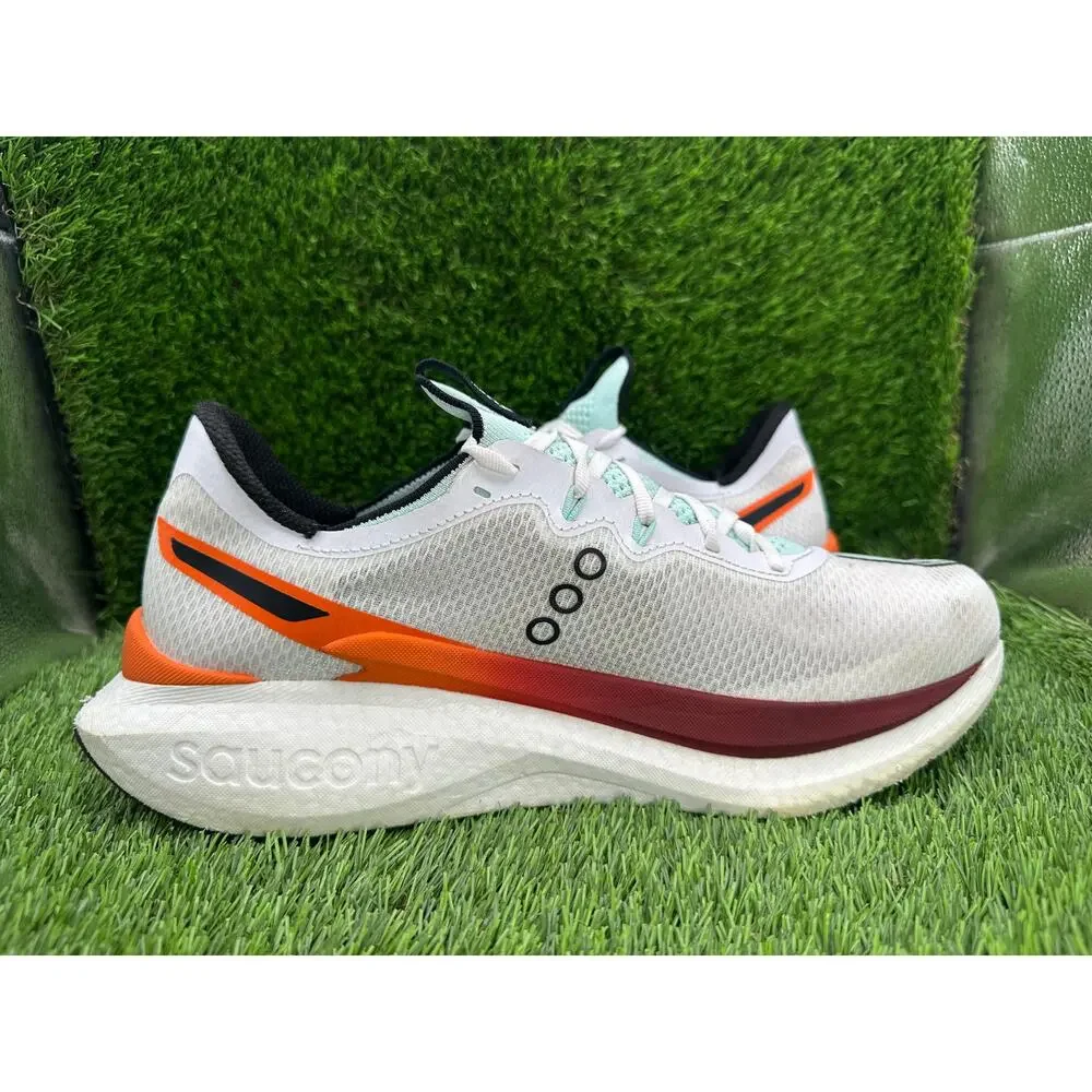 Saucony Endorphin Pro 5 S21064-172 Athletic Sneaker Mens 11.5 White Knit Running